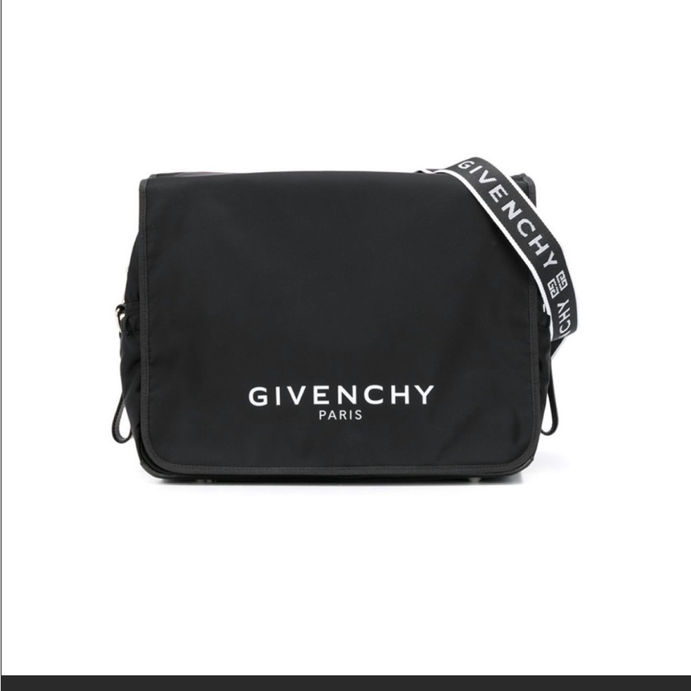 Authentic black Givenchy diaper bag